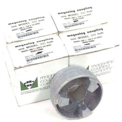 LOT OF 4 NEW MAGNALOY 300 1-3/8 X 1/4 COUPLING HUBS