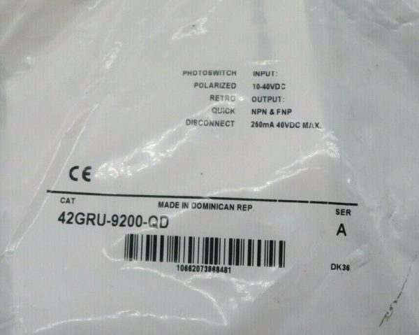 NEW ALLEN BRADLEY 42GRU-9200-QD PHOTOSWITCH SERIES A 42GRU9200QD - Image 3