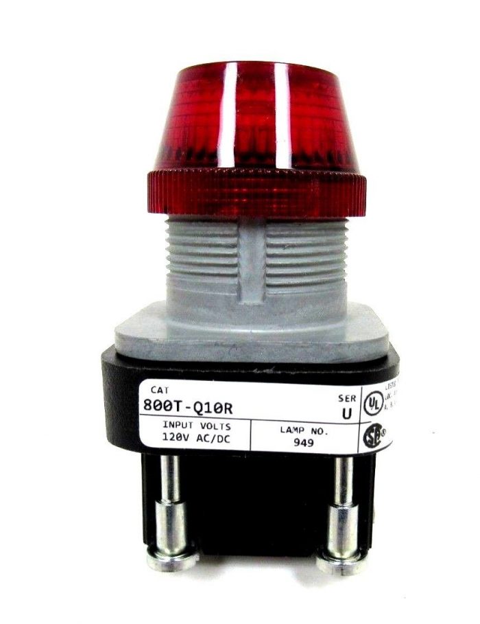 NEW ALLEN BRADLEY 800T-Q10R PILOT LIGHT SER U 800TQ10R - Image 3