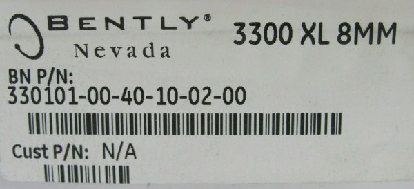 NEW BENTLY NEVADA 330101-00-40-10-02-00 PROXIMITY SENSOR 3300 XL 8MM - Image 5