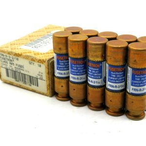NEW BUSSMANN FUSETRON LOT OF 10 FRN-R-3-2/10 FUSES FRNR3210
