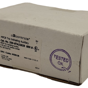 NEW C3 CONTROLS 330-STA22S25 SER. B MPCB TRIP INDICATING AUXILLARY 330STA22S25