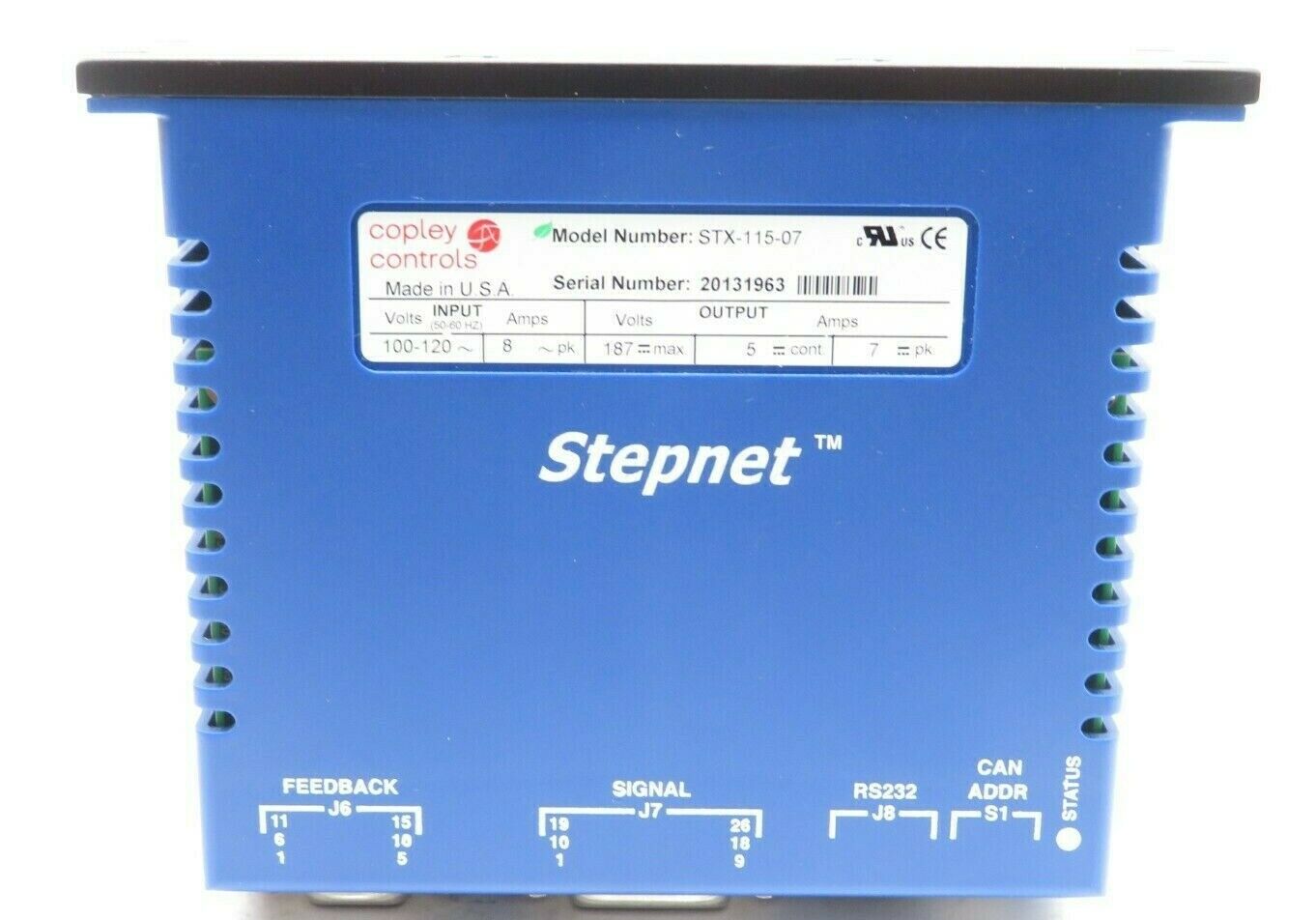 NEW COPLEY CONTROLS STX-115-07 STEPPER DRIVE STX11507 - SB