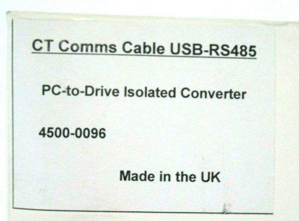 NEW CT COMMS CABLE USB-RS485 CONVERTER 4500-0096 - Image 3