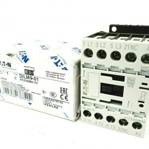 NEW EATON DILM9-01 CONTACTOR XTCE009B01TD 24VDC DILM901