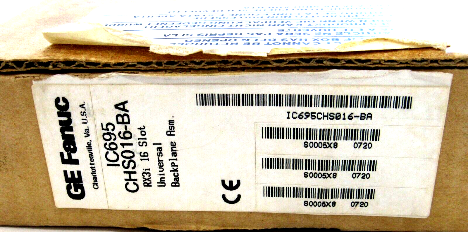NEW GE FANUC IC695CHS016-BA RX3I 16 SLOT BACKPLANE IC695CHS016BA - Image 4
