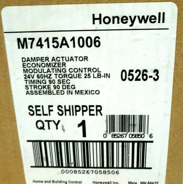 NEW HONEYWELL M7415A-1006 DAMPER ACTUATOR M7415A1006 - Image 4