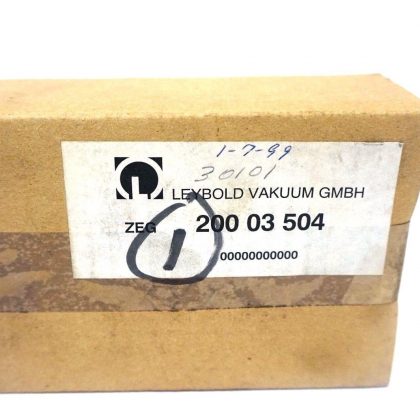 NEW LEYBOLD VAKUUM GMBH 200-03-504