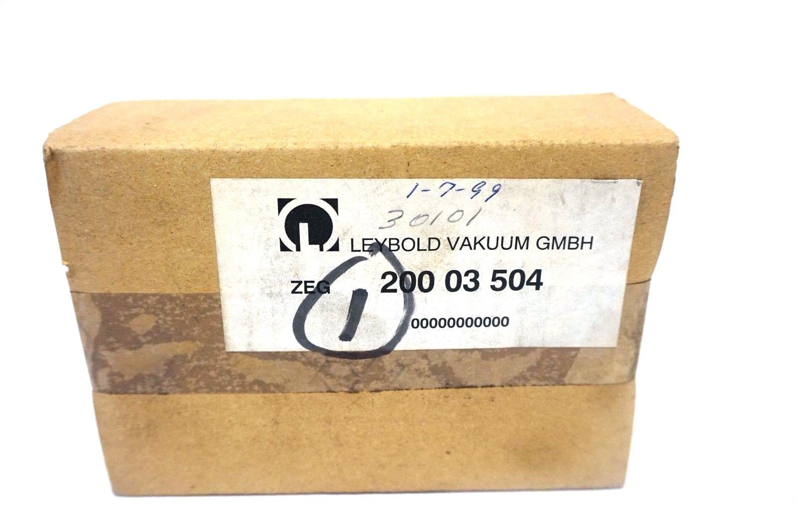 NEW LEYBOLD VAKUUM GMBH 200-03-504