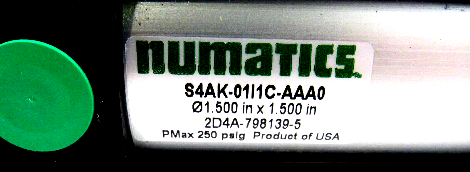 NEW NUMATICS S4AK-01I1C-AAA0 CYLINDER S4AK01I1CAAA0 - Image 3