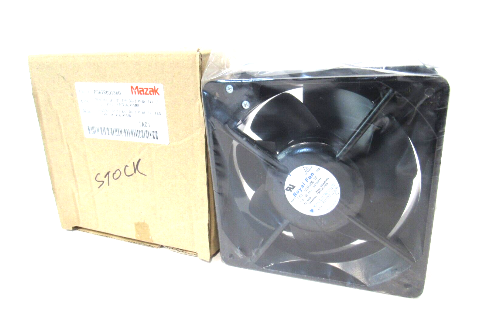 NEW ROYAL ELECTRIC UT650DG-TP AXIAL FAN UT650DGTP