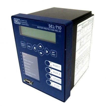 NEW SCHWEITZER SEL-710 MOTOR PROTECTION RELAY 071001A0X9X72850000