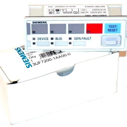 NEW SIEMENS 3UF7200-1AA00-0 SIMOCODE PRO MOTOR CONTROL PANEL 3UF72001AA000
