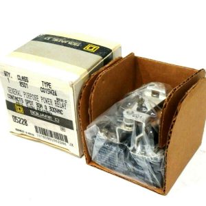 NEW SQUARE D 8501-CO15V24 POWER RELAY SER.C 8501CO15V24