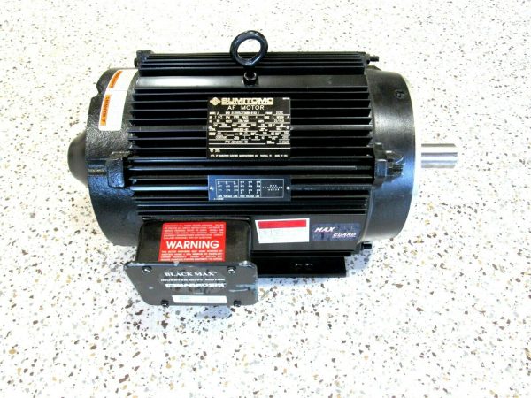 NEW SUMITOMO BVD-213THTL7726BB-R152-I MOTOR 7.5HP 1765 RPM 230/460V 213TC - Image 3