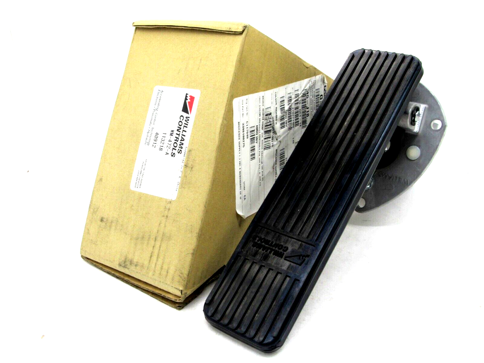 NEW WILLIAMS CONTROLS 113218 TREADLE VALVE PEDAL WM-472-A