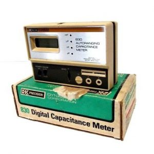 USED BK PRECISION MODEL 830 CAPACITANCE METER