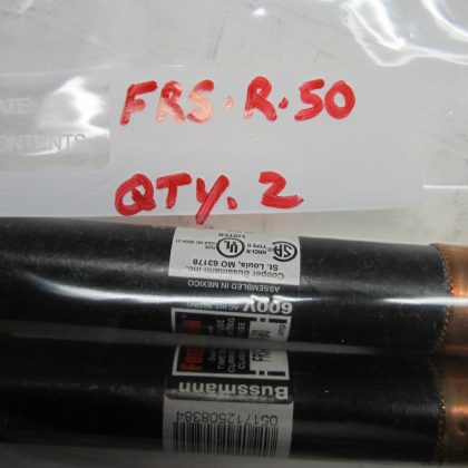 2 NEW FUSETRON FRS-R-50 FUSES FRSR50