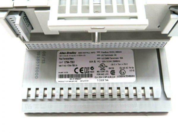 NEW ALLEN BRADLEY 1794-TB3 TERMINAL BASE SERIES A 1794TB3 - Image 3