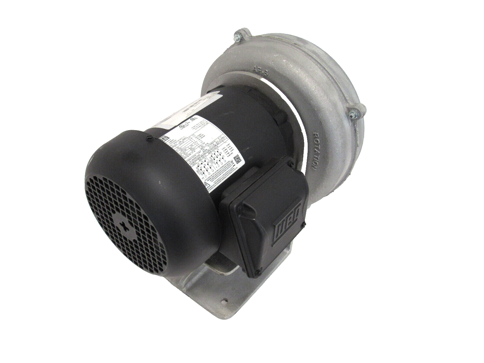 NEW AMERICAN FAN AF-8-R08125-4 BLOWER 1/2HP 208-230/460V 4"x4" AF8R081254 - Image 3