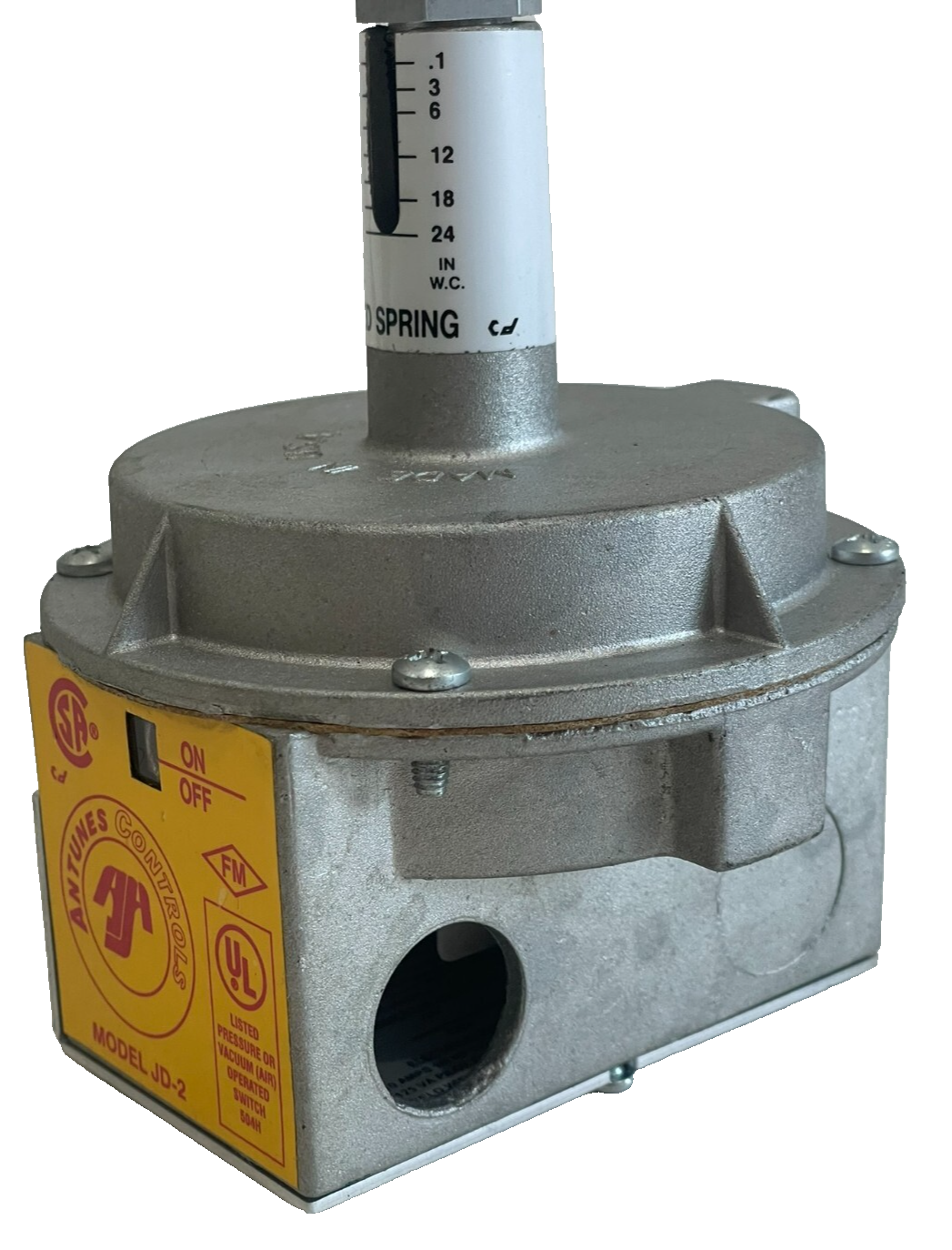 NEW ANTUNES CONTROLS JD-2 RED AIR PRESSURE SWITCH JD2 RED - Image 6