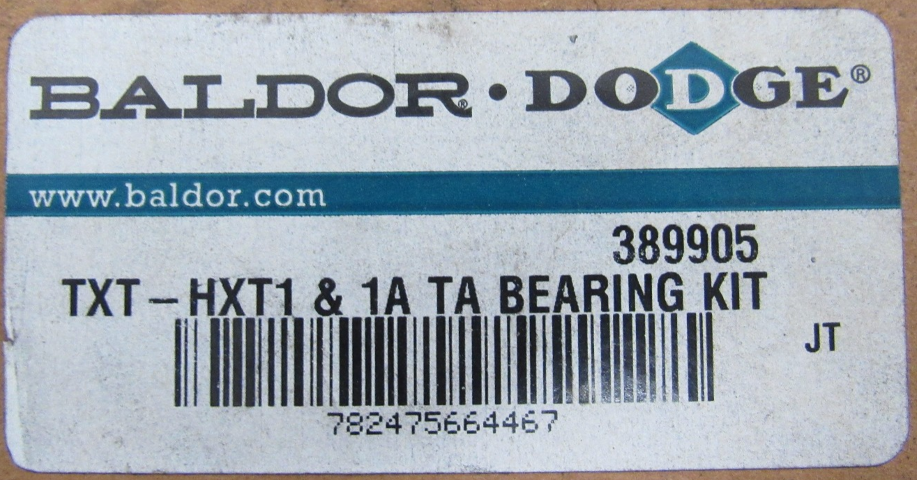 NEW BALDOR 389905 BEARING KIT TXT-HXT1 & 1A TA 424111 424006 424020 - Image 6