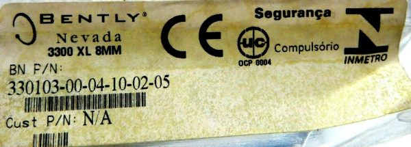 NEW BENTLEY 330103-00-04-10-02-05 PROXIMITY PROBE 3300 XL 8MM 33010300041002005 - Image 4