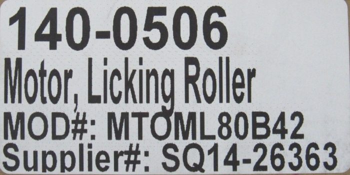 NEW CEG MTOML80B4/2 MOTOR 140-0506 MTOML80B42 1690/1405 RPM 1 HP - Image 6