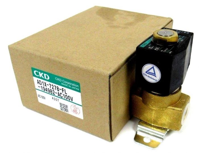 NEW CKD CORP AD1X7278FL194982AC100V SOLENOID VALVE AD1X7278FL194982AC100V SB Industrial