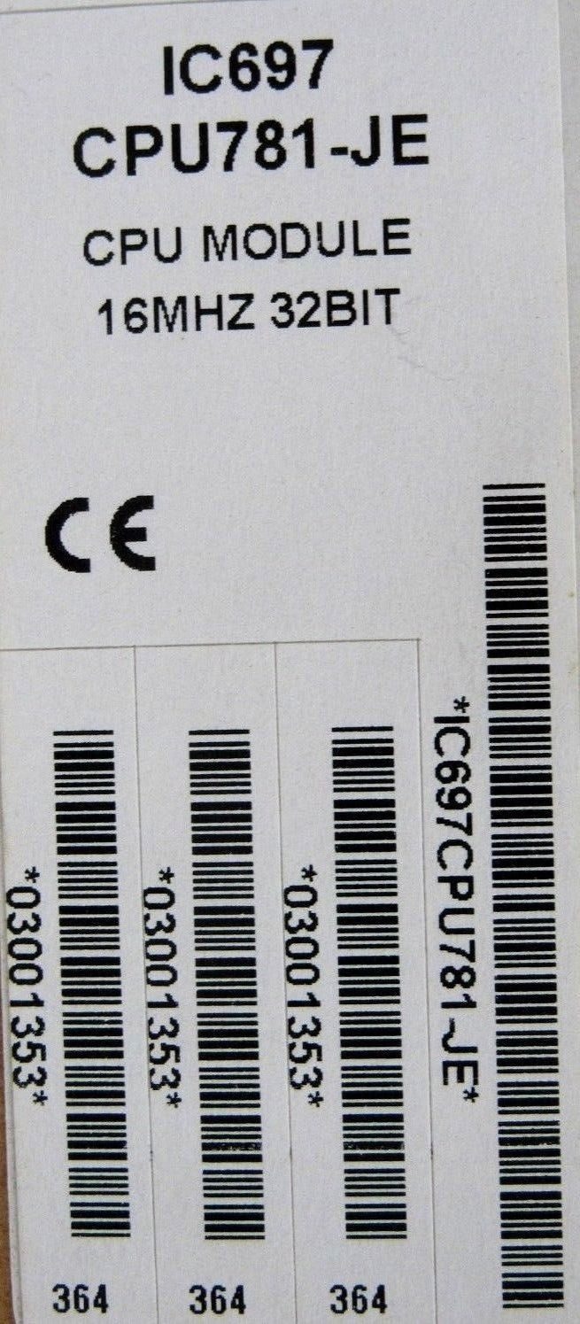 NEW GE FANUC IC697CPU781-JE CENTRAL PROCESSOR MODULE IC697CPU781JE - Image 6