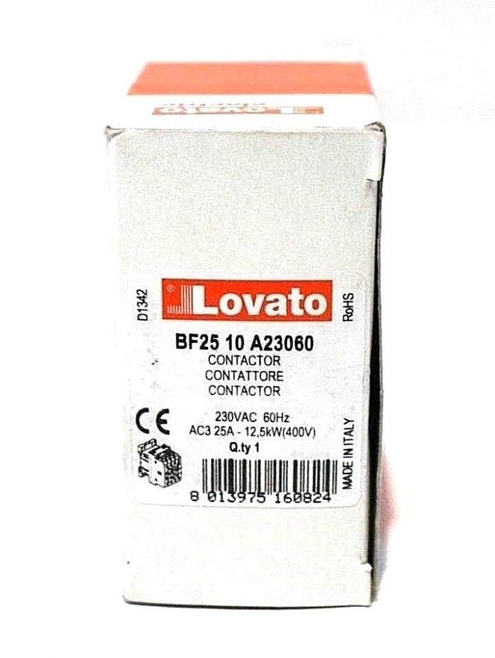 NEW LOVATO BF25-10-A23060 CONTACTOR BF2510A23060 - Image 5