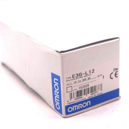 NEW OMRON E3G-L12 PHOTOELECTRIC SWITCH E3GL12