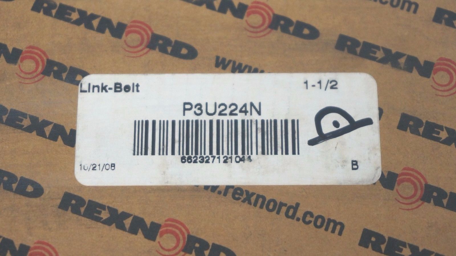 NEW REXNORD P3U224N PILLOW BLOCK 1-1/2 IN. - Image 3