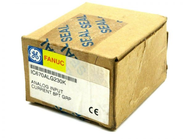NEW SEALED FANUC IC670ALG230-K ANALOG INPUT CURRENT 8PT IC670ALG230K