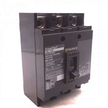 NEW SQUARE D QBL32100 CIRCUIT BREAKER QB100