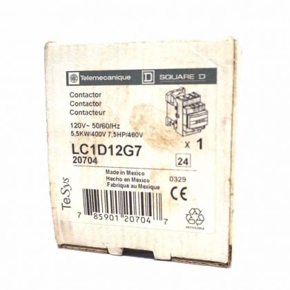NEW TELEMECANIQUE LC1D12G7 CONTACTOR