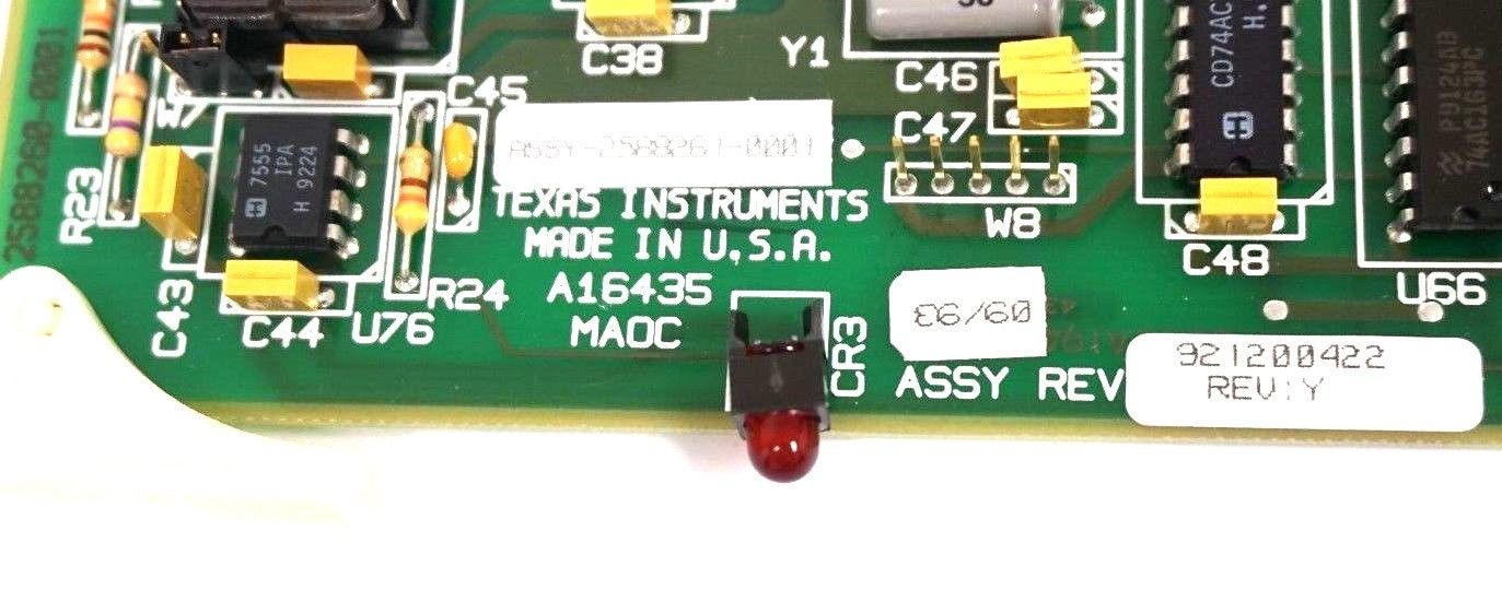 NEW TEXAS INSTRUMENTS A16435 REV. Y MULTI AD CONTROLLER BOARD - Image 5