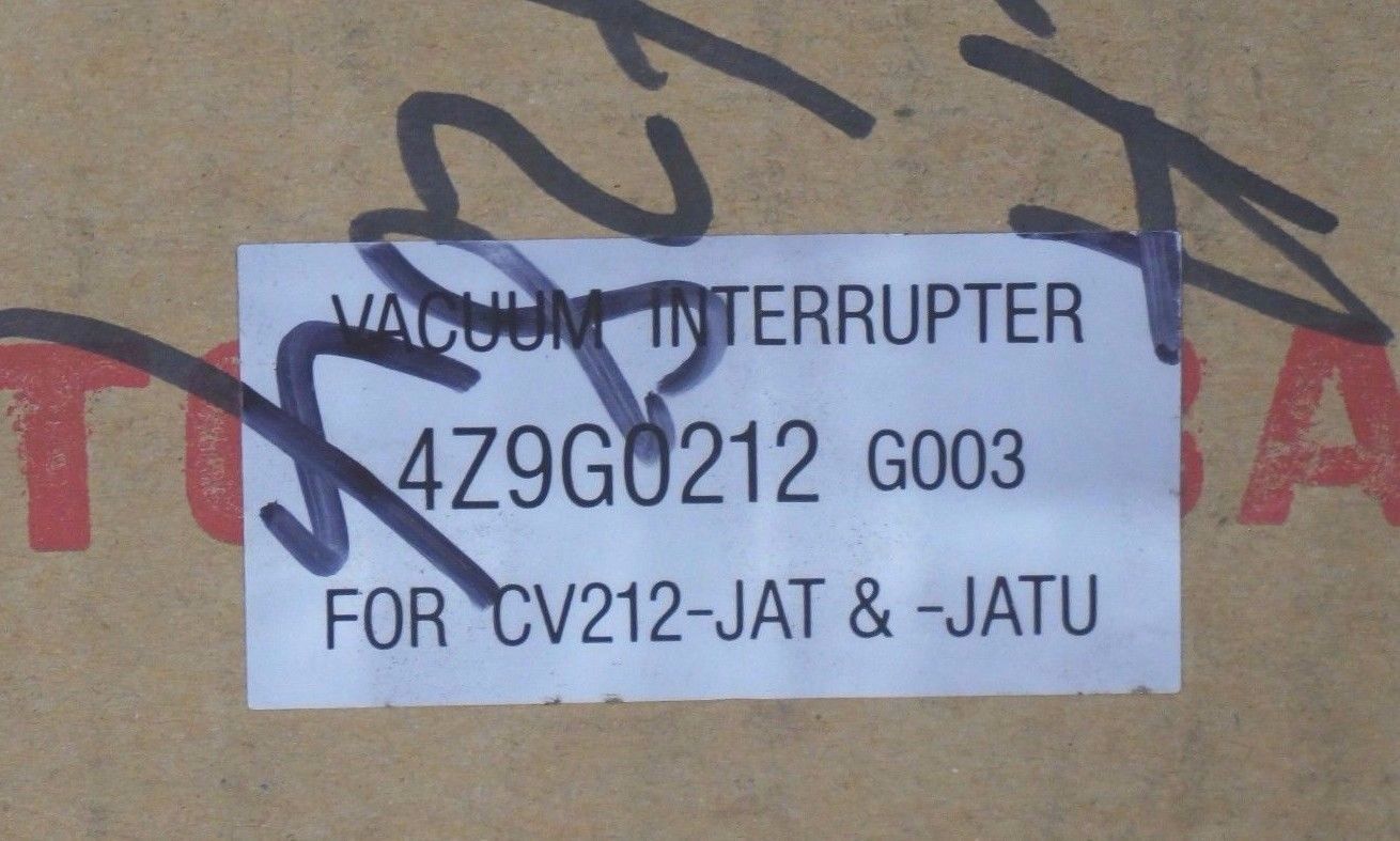 NEW TOSHIBA 4Z9G0212-G003 VACUUM INTERRUPTER SVC-1J6, 4Z9G0212G003 - Image 3