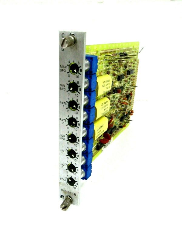USED RELIANCE ELECTRIC 0-51851-6 REGULATOR BOARD 0518516
