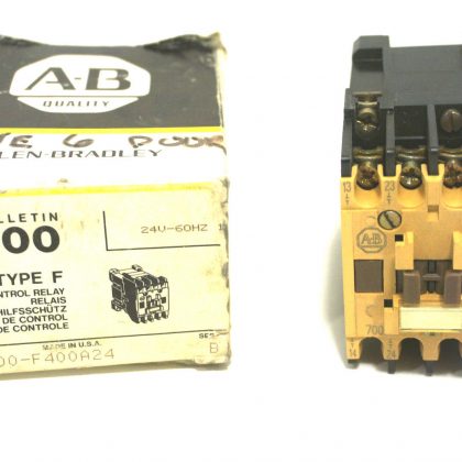 NEW ALLEN BRADLEY 700-F400A24 CONTROL RELAY  700F400A24