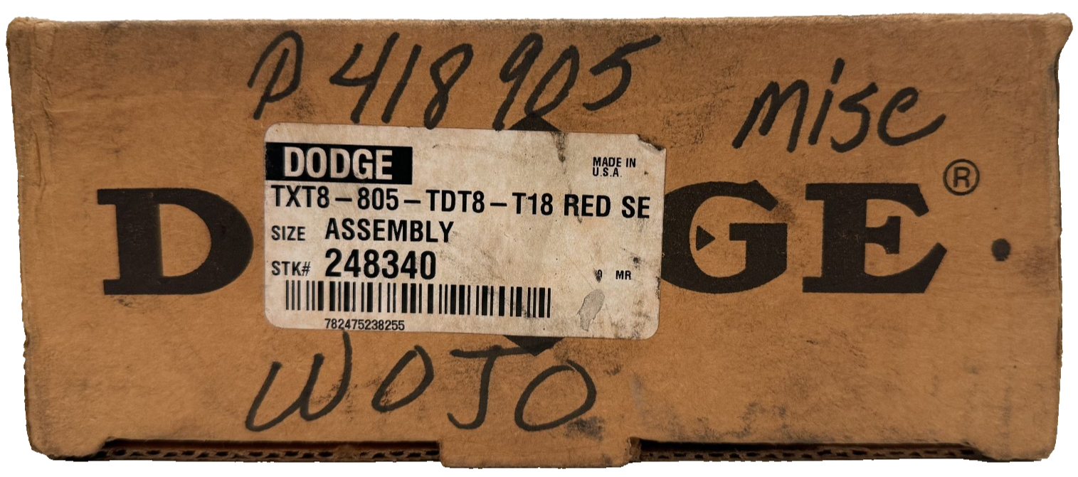 NEW BALDOR DODGE 248340 SEAL KIT TXT8-805-TDT8-T18 RED SE TXT8805TDT8T18 - Image 4