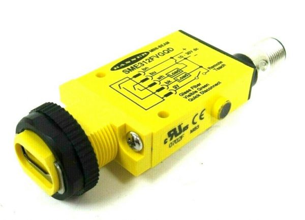 NEW BANNER ENGINEERING SME312FVGQD MINI BEAM SENSOR