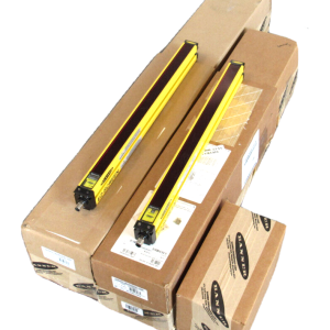 NEW BANNER SLSE14-450Q8 AND SLSR14-450Q8 SAFETY LIGHT CURTAIN SET 17-3/4"