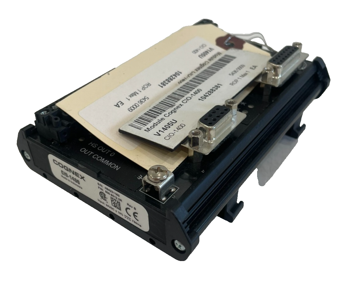 Módulo De Expansão De E/s Cognex Cio-1400 24v Novo | Frete grátis