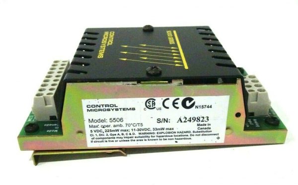 NEW CONTROL MICROSYSTEMS 297319 ANALOG INPUT MODEL 5506 - Image 3