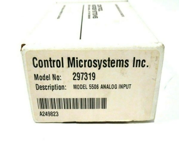 NEW CONTROL MICROSYSTEMS 297319 ANALOG INPUT MODEL 5506 - Image 4