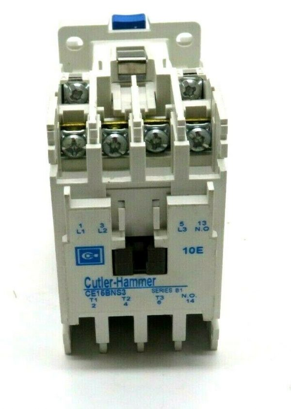 NEW CUTLER HAMMER CE15BNS3EB CONTACTOR SIZE B 3 POLE - Image 4