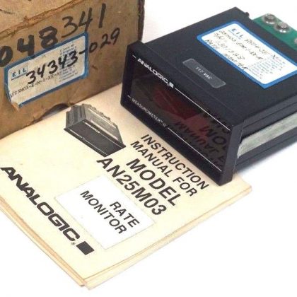 NEW EIL ANALOGIC AN25M03-E-M-1-XX-A MEASUROMETER II