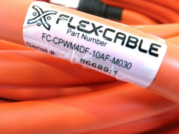 NEW FLEXCABLE FC-CPWM4DF-10AF-M030 SERVO CABLE FCCPWM4DF10AFM030 - Image 5