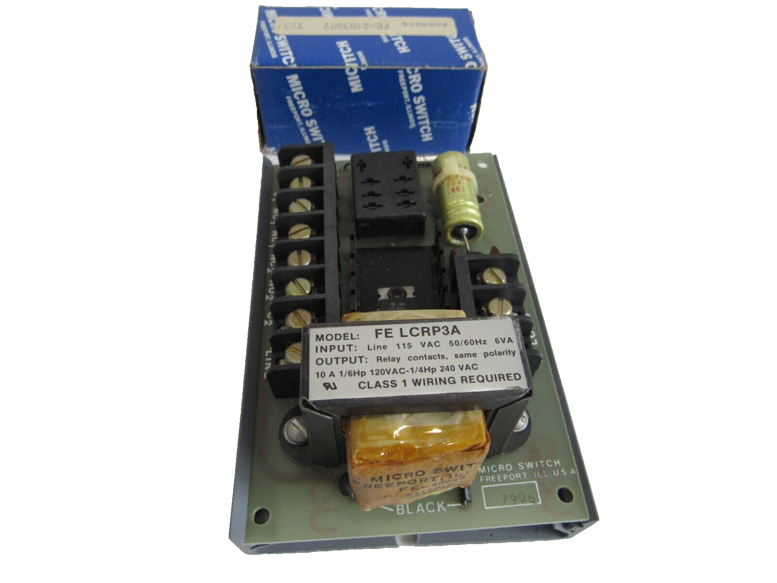 NEW HONEYWELL MICROSWITCH FE LCRP3A POWER SUPPLY CONTROL BASE - SB ...